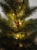 LED vianočný stromček - svetelná dekorácia, 3x AA (+ časovač), teplá biela