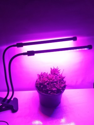PROFI LED trubicová lampa so zabudovaným časovačom a stmievačom na všetky rastliny, 18 W dvojramenná