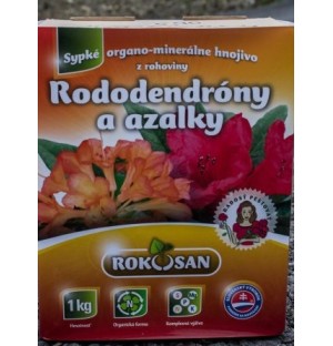 Rododendróny a azalky - sypké organominerálne hnojivo z rohoviny, 1kg